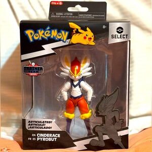 Pokémon Cinderace Articulated Figure